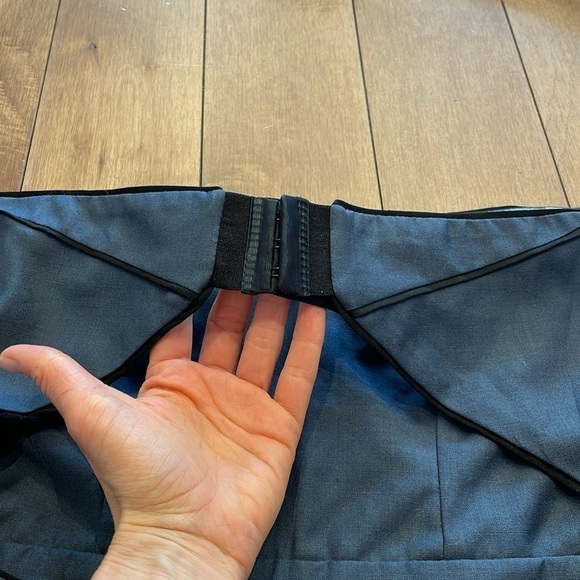 Valérie Dumaine Maura Dress strapless sweetheart neckline, made in Canada, sz M - Picture 6 of 16